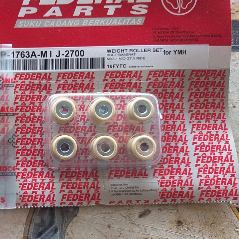 ROLLER MIO SPORTY MEREK FEDERAL PARTS