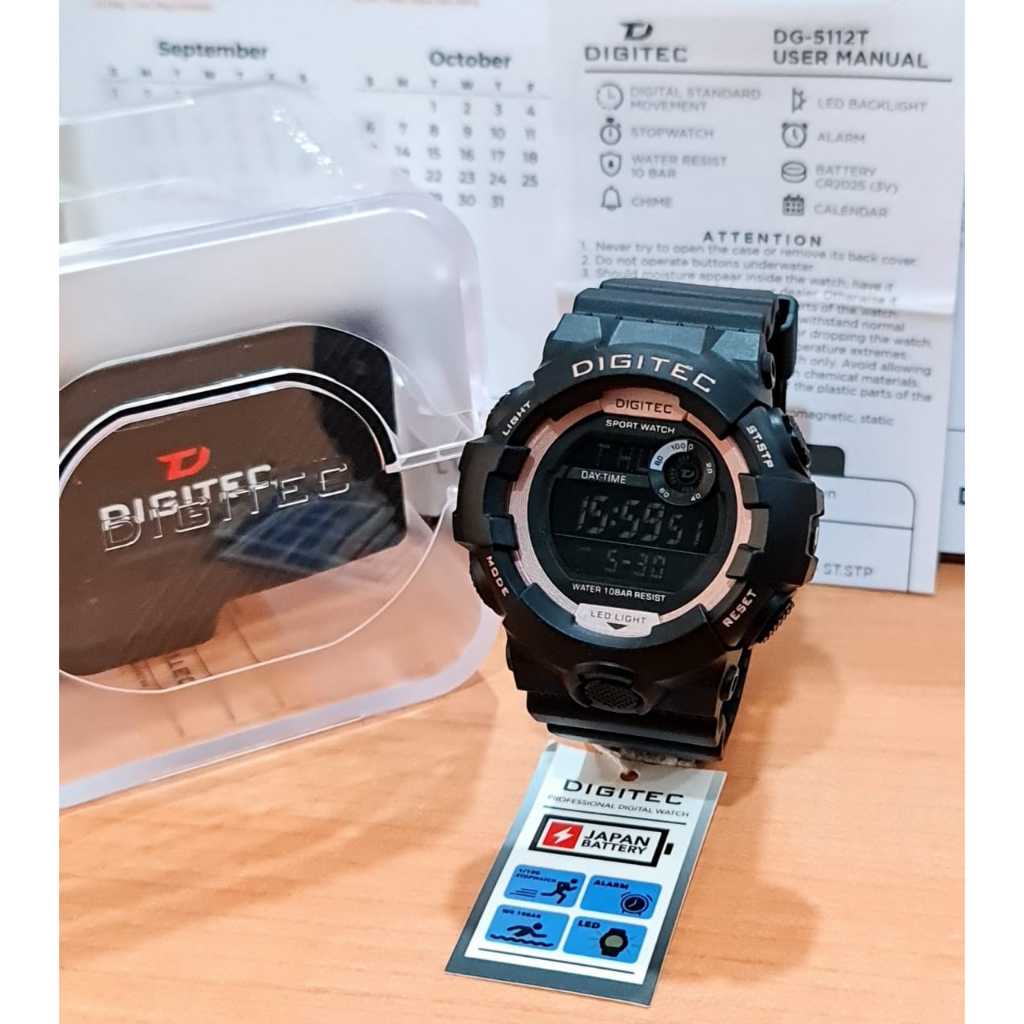 Jam Tangan Digitec 5112 Original