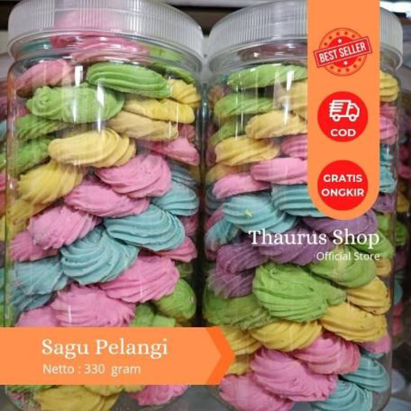 

SAGU SUSU PELANGI / RAINBOW / MIX 500gr (KEMASAN PLASTIK)