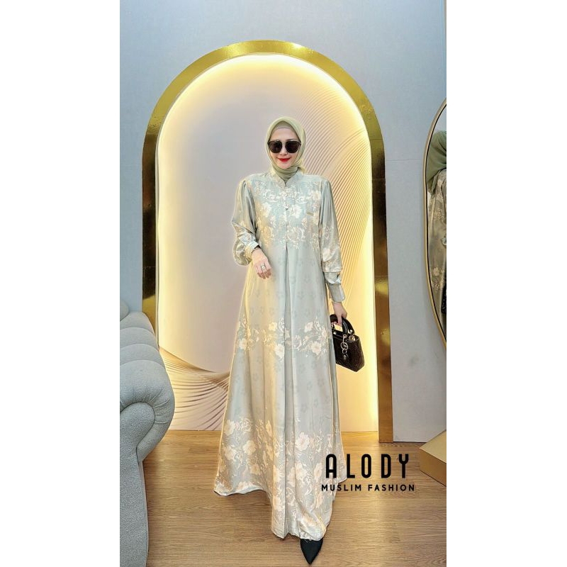 Mahira Dress By ALODY / Gamis Muslimah / Gamis Mewah / Gamis Kekinian / Dress Terbaru Alody / Gamis 