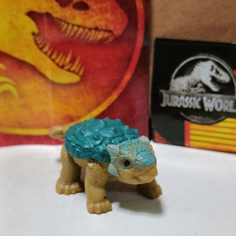 Jurassic World Mini Action Dino Mattel Original | ANKYLOSAURUS BUMPY