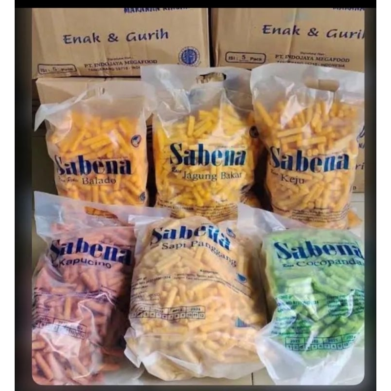 

SABENA SNACK GURIH 1 DUS ISI 5 PACK