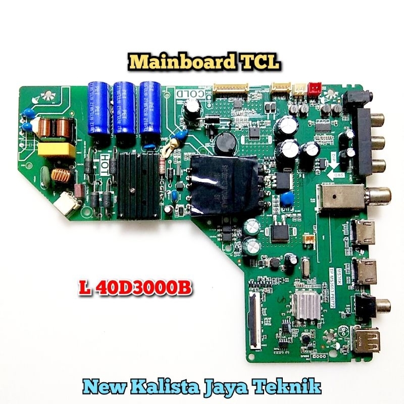 MAINBOARD TCL L40D3000B ORIGINAL TP.MS3663.PB772 MB TCL 40D3000 MOTHERBOARD TCL 40D3000B MB L40D3000
