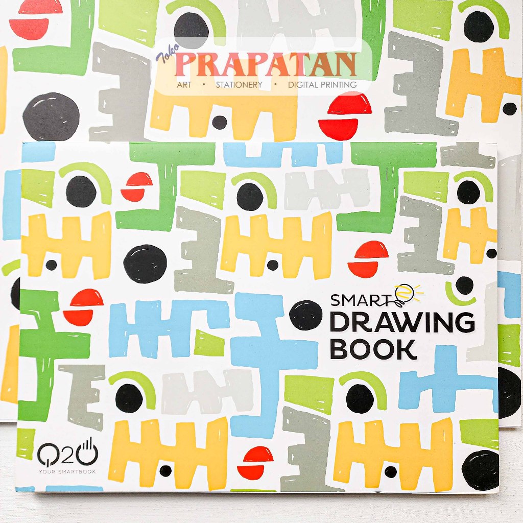 

O2O Smart Drawing Book A4 150gsm Sketch Book | Buku Gambar