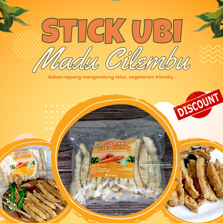 

Stik Ubi Madu Goreng Crispy Frozen Vege / Honey Sweet Potato Sticks