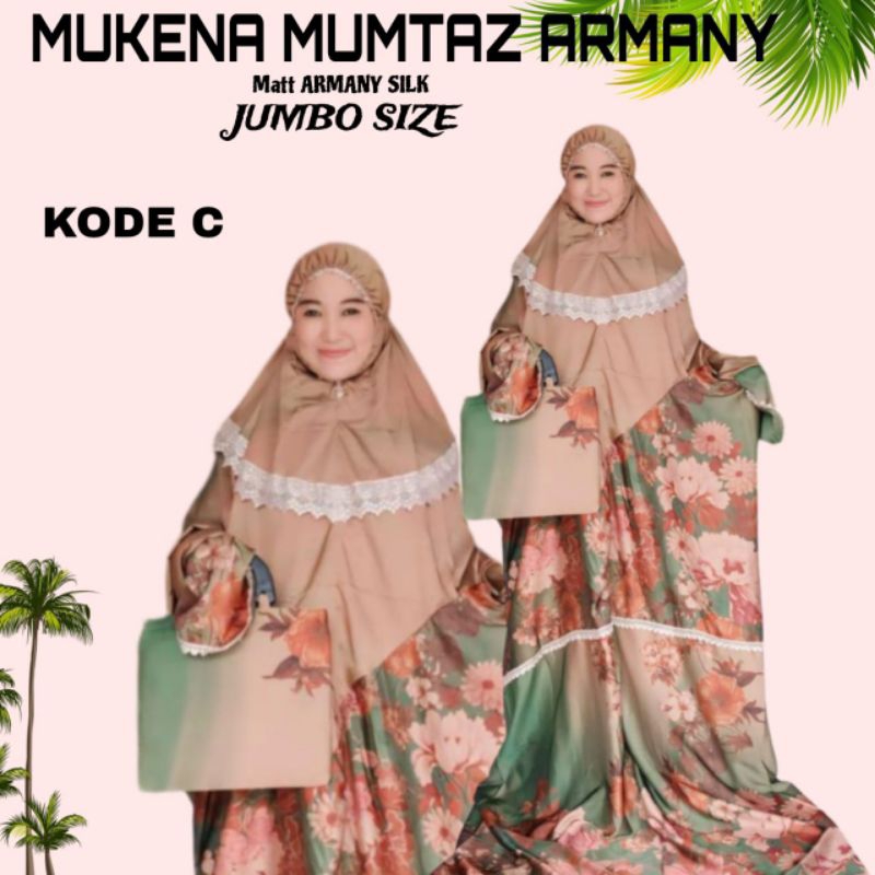 Mukena Mumtaz armany silk premium terusan