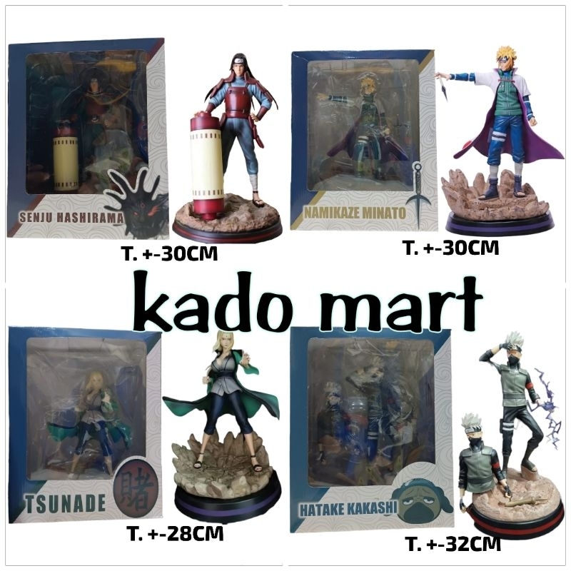 action figure hokage Tsunade minato Kakashi Tsunade senju tobirama Hashirama figur