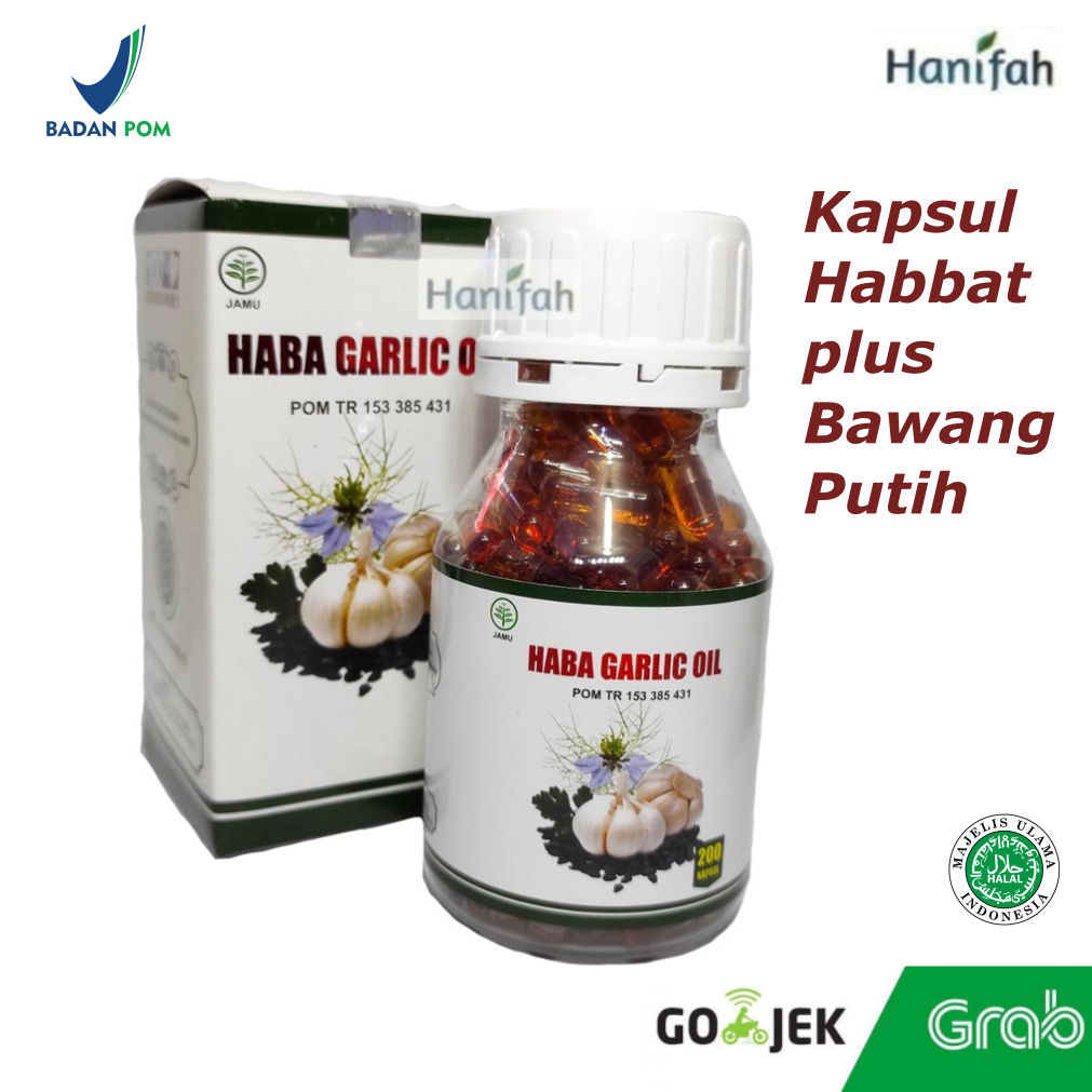 Haba Garlic Oil 200 Kapsul