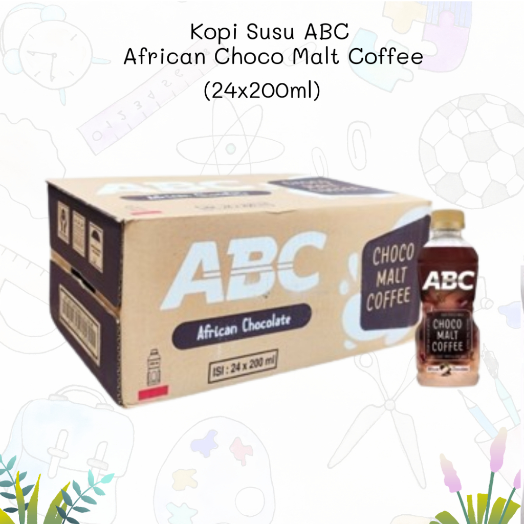 

Kopi Susu ABC African Choco Malt Coffee 24x200ml (1KARTON)