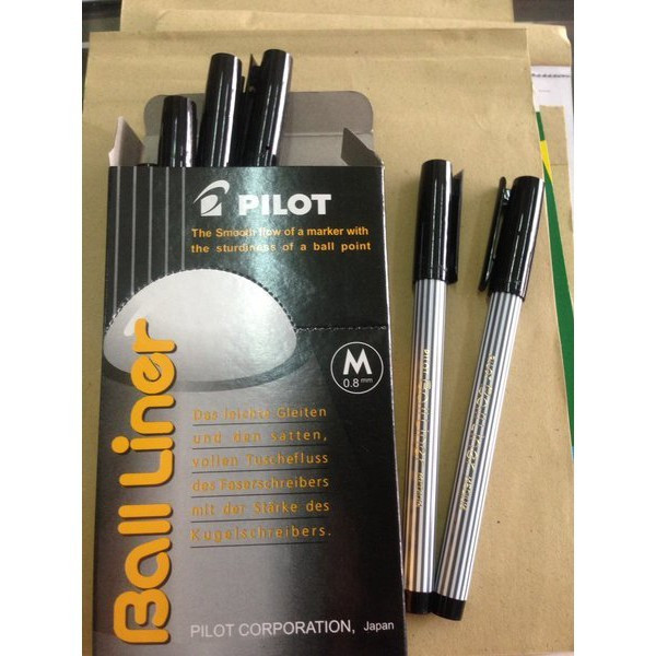 

PULPEN PILOT BALL LINER / PULPEN PILOT BALLINER 0,8 - Hitam (LSN)