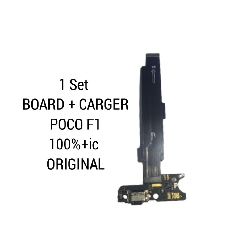 fleksibel board carger 1set poco F1 board pcb 100%+ic CT original board pcb 1Set poco F1 original +i