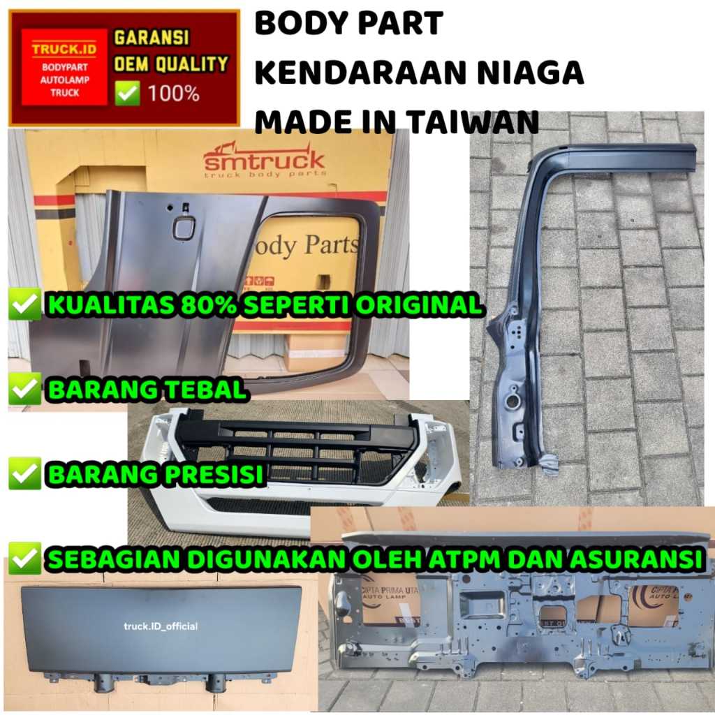 KEDOK DADA PANEL DEPAN CANTER COLT DIESEL 110/125 PS *taiwan Unnh14