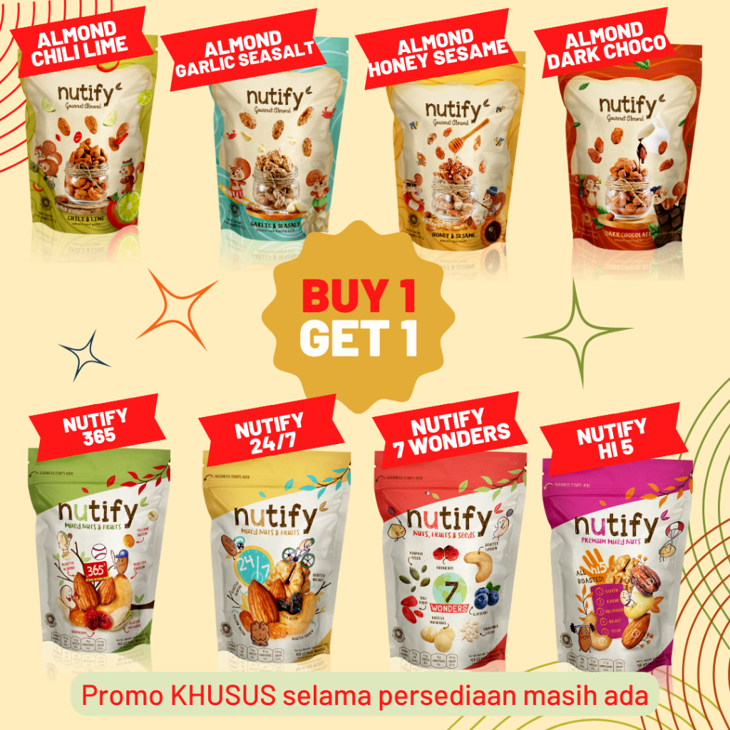 

BUY 1 GET 1 NUTIFY Stok Terbatas