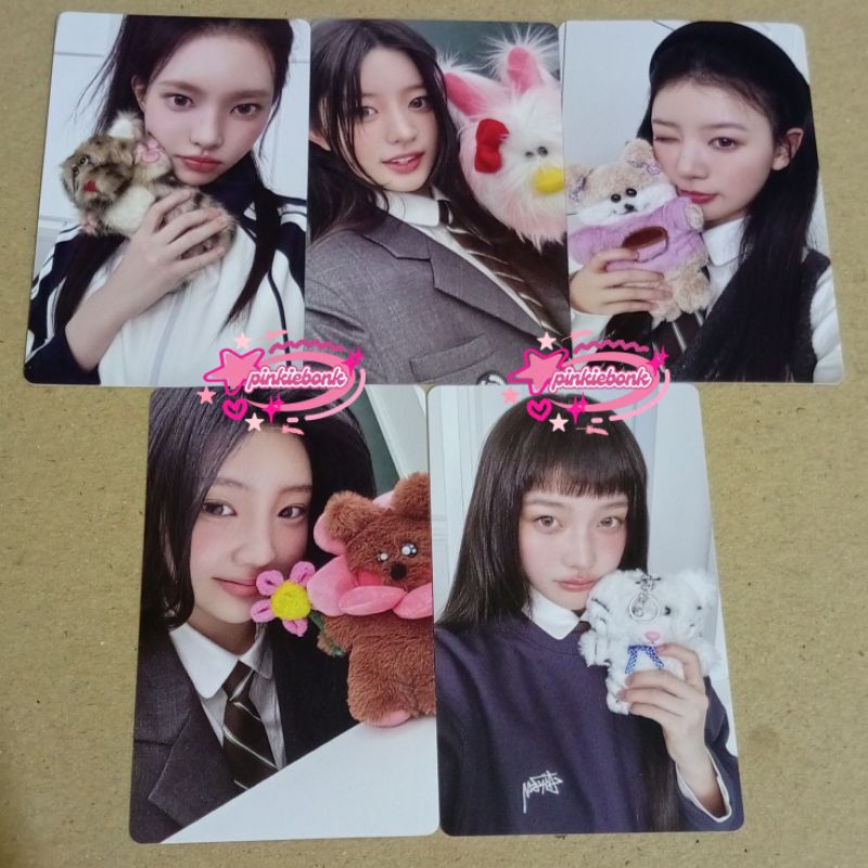 PHOTOCARD PC ILLIT WEVERSE BRAND FILM A YUNAH MINJU MOKA WONHEE IROHA OFFICIAL