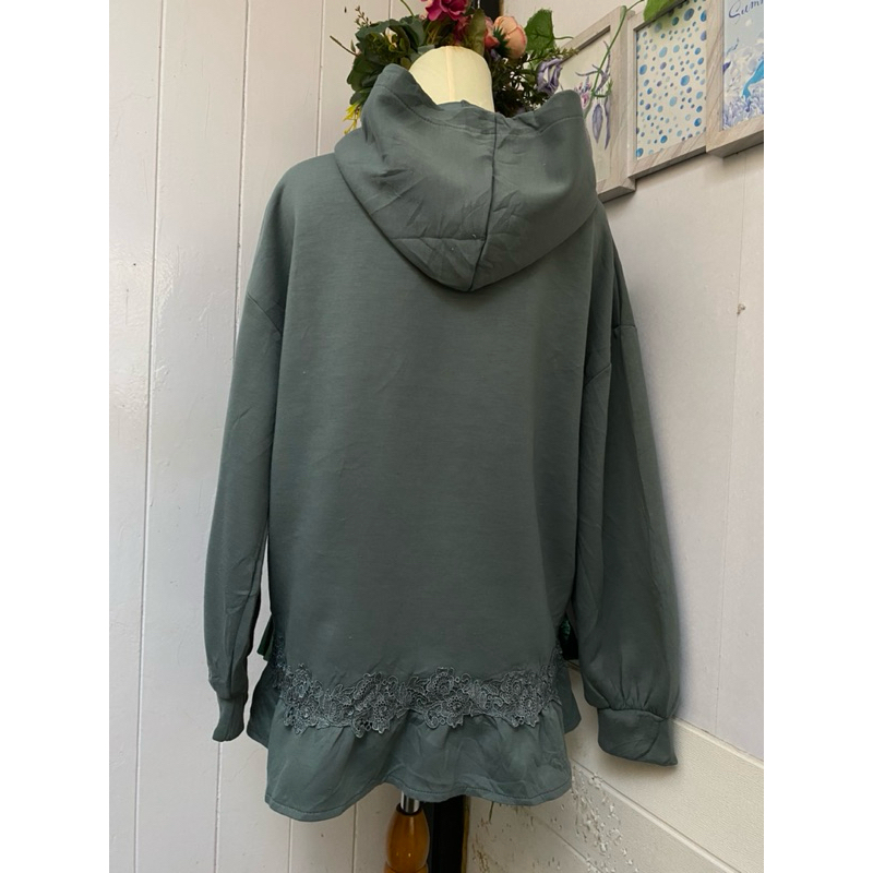 axes femme hoodie green