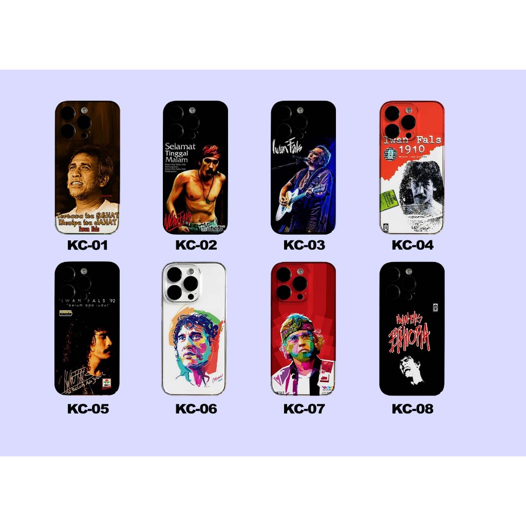 CASING CASE MOTIF IWAN FALS OI UNTUK SEMUA TYPE HP