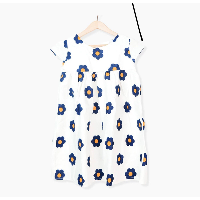 Dress Fresh Flower | Dress Anak Perempuan Import Thailand | Dress Import Motif | Dress Anak Perempua