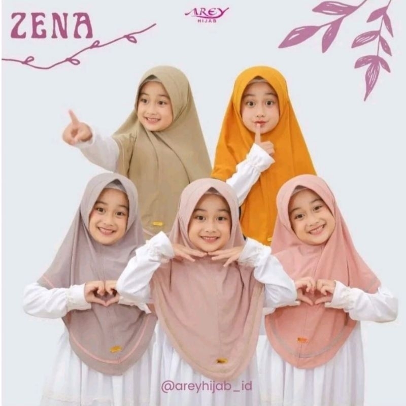 HIJAB ZENA HIJAB ANAK ORI AREY HIJAB KIDS