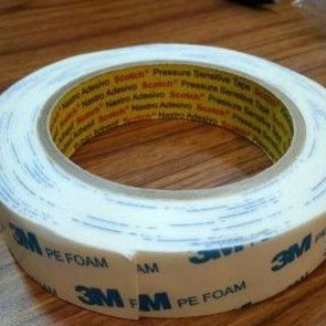 

HJ6 Double Tape 3M Busa Putih PE Foam Putih 48mm 24mm 12mm Dobel tip 3M Putih Lem 3M putih