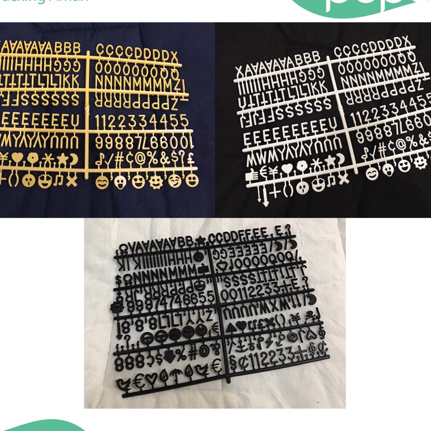 

KI3 SET HURUF DAN ANGKA LETTER BOARD TAMBAHAN REFILL HURUF Tulisanabjadhuruf