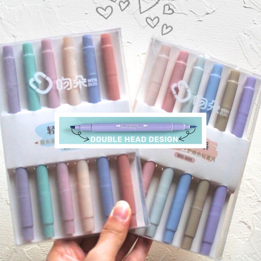 

Hemat Flashee Spidol Highlighter Round Pastel Colour Pen Journal Marker Pen Alat Tulis Replacement