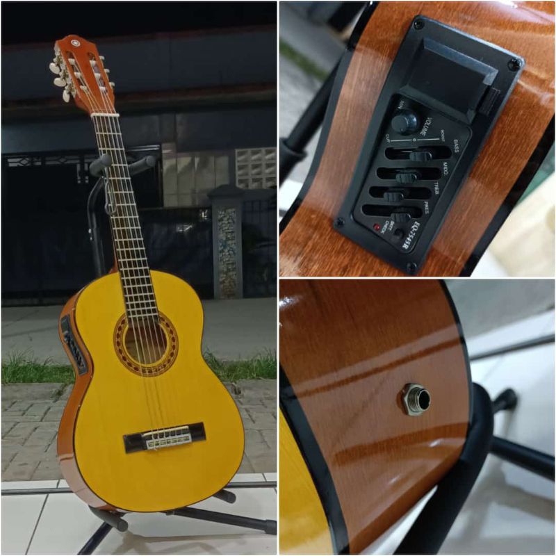 Gitar 3/4 Klasik Nylon Elektrik Yamaha C315 Custom Premium