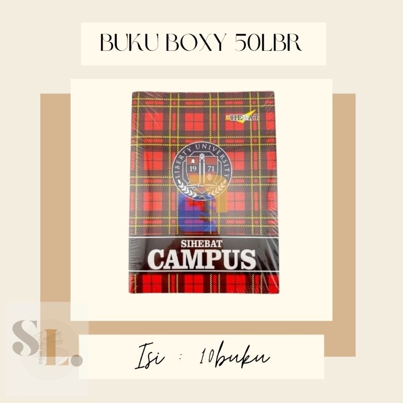 

BUKU TULIS BOXY 50LEMBAR / BUKU TULIS BESAR