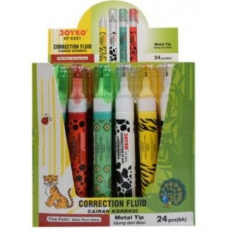 

Correction Fluid Tipe x Cair Joyko CF S221 1box24pcs
