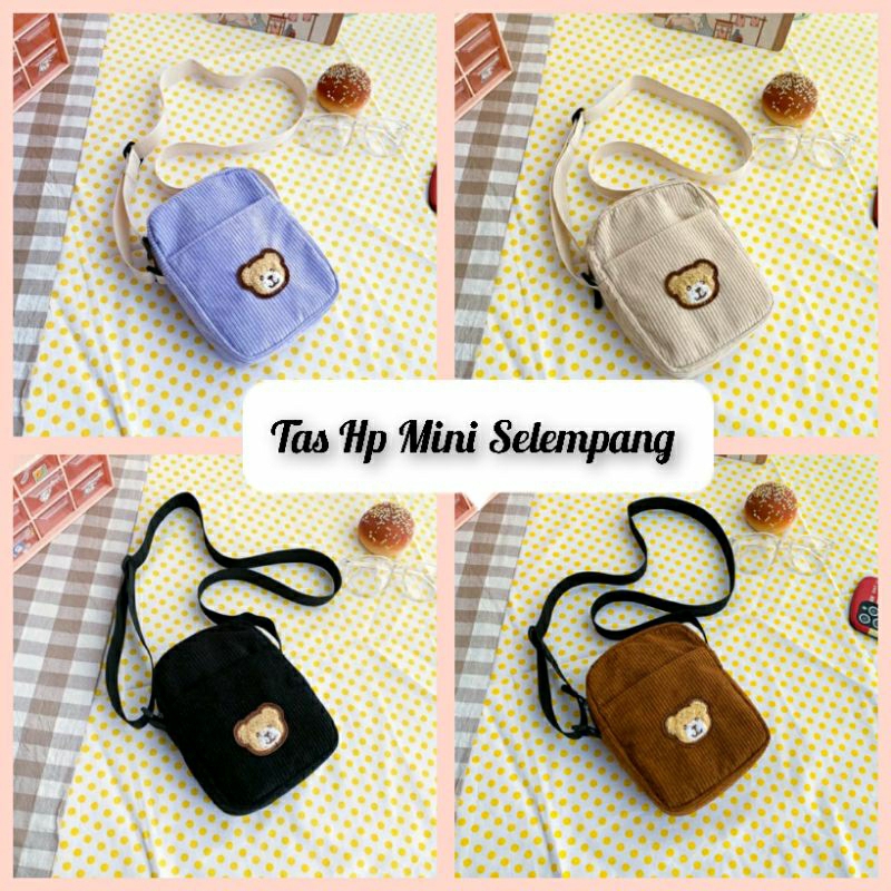 Tas Hp Mini Selempang Untuk Anak Perempuan Remaja KT19