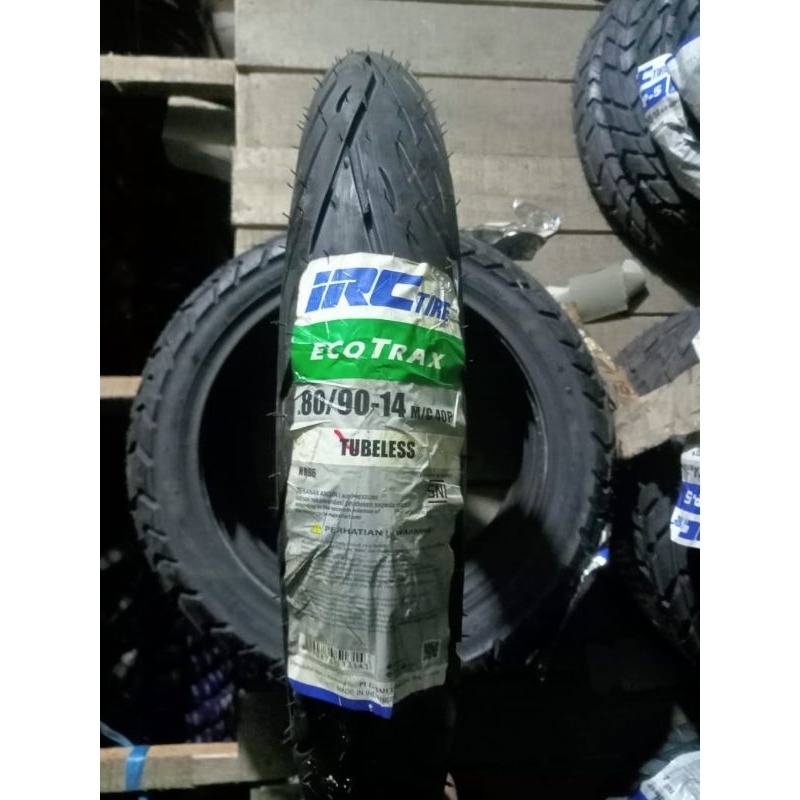 BAN LUAR MATIC TUBELESS IRC 80/90-14