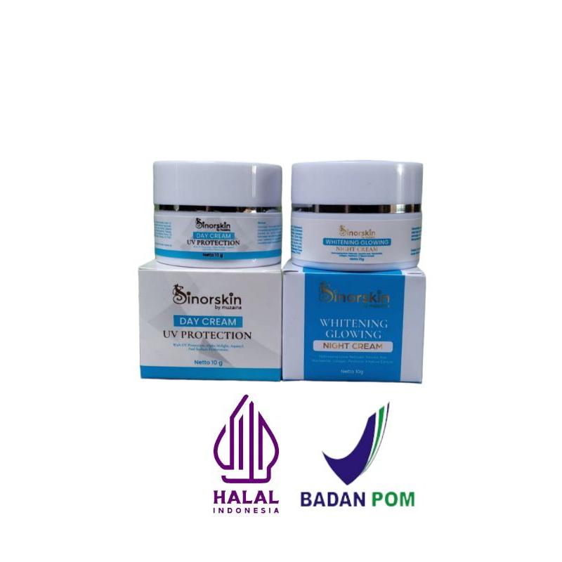 PAKET CREAM MALAM &CREAM SIANG SINORSKIN