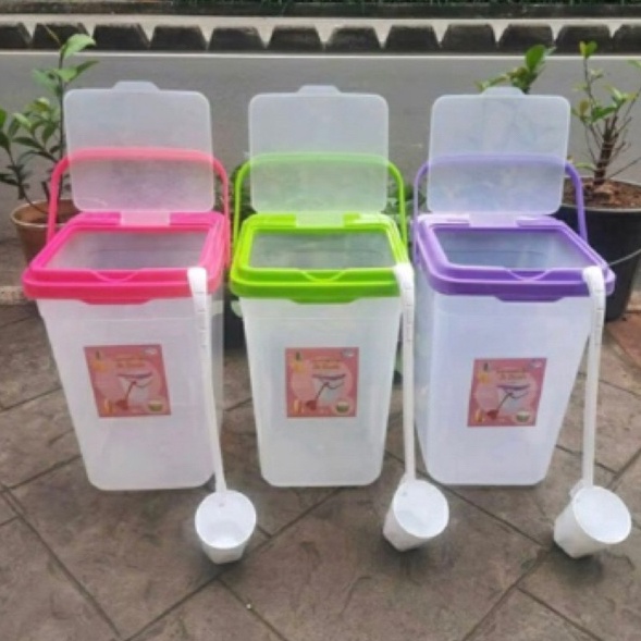 Modern tempat es buah  aquarium es buah ukuran 15Liter   gayung  box es  tempat es kelapa