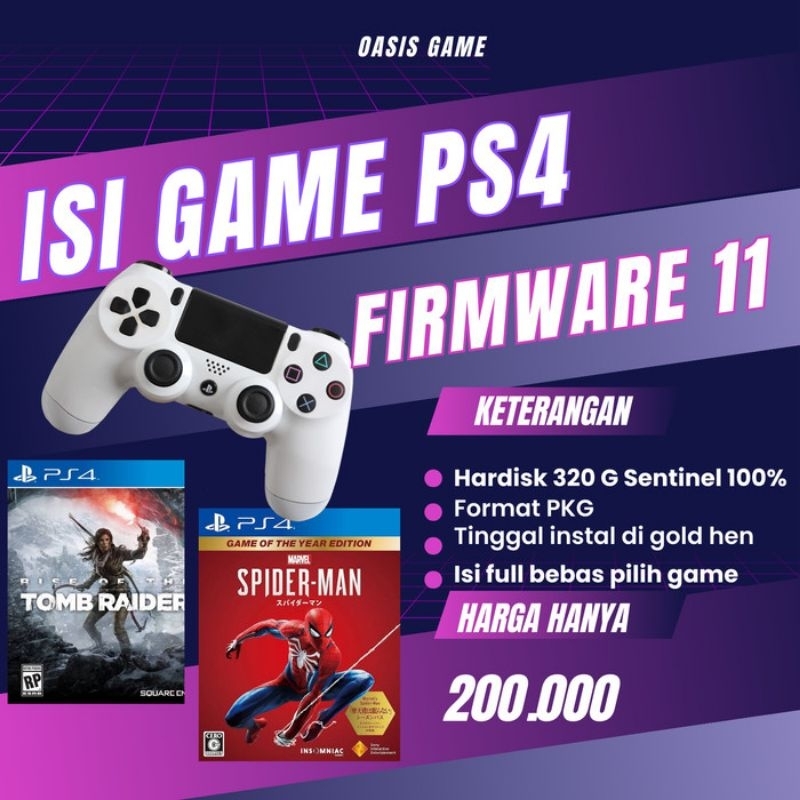 hardisk 320 giga game ps4