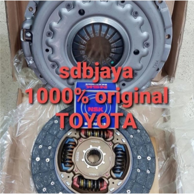 kampas kopling set fortuner vrz hilux revo 2gd/1gd diesel solar 2gd 1000% original toyota astra