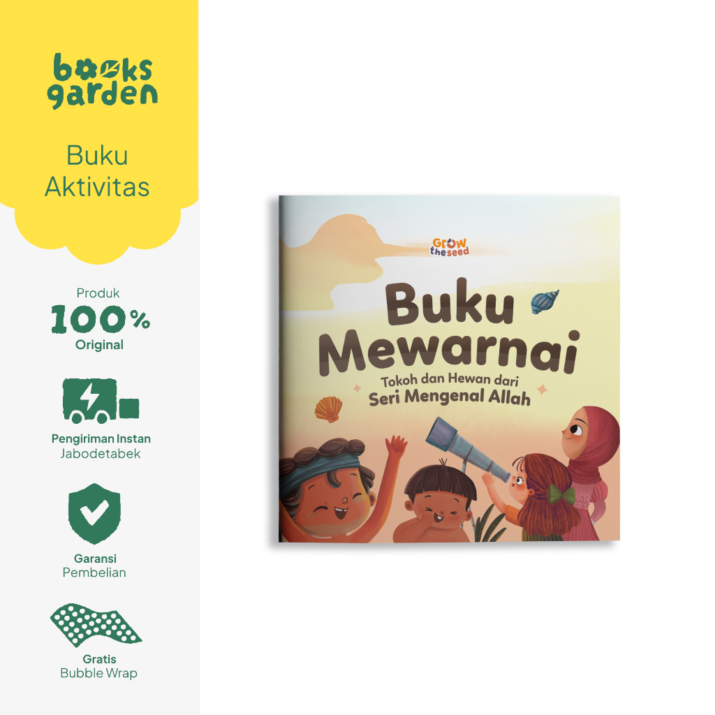 

Buku Anak Mewarnai - Growtheseed