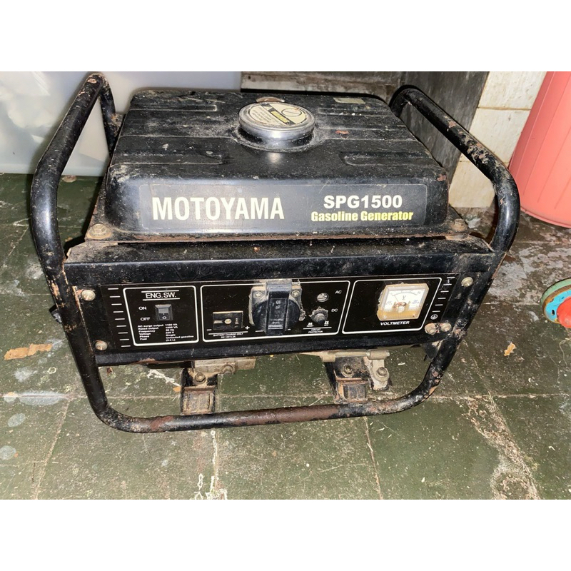 (Second) Mesin Genset Motoyama SPG1500