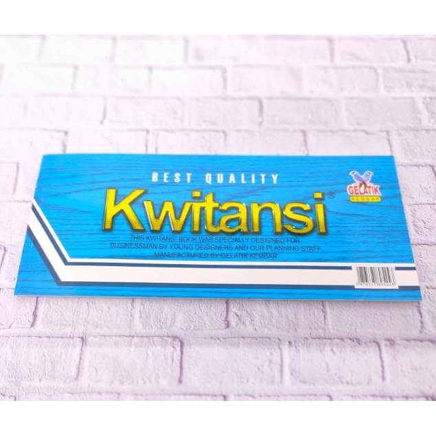 

BONANZA Buku kwitansi tanggung gelatik kembar