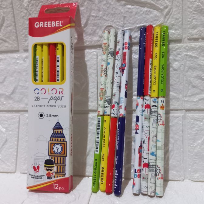 

KP8 PENSIL 2B GREEBEL 12pcs