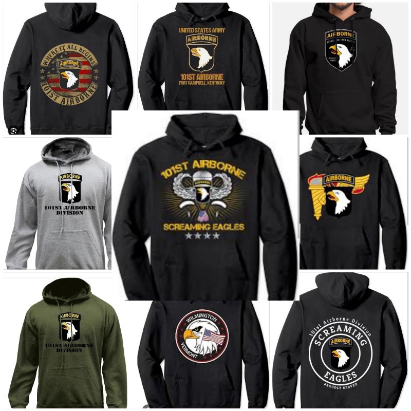 KAOS BAJU SWEATER HOODIE AIRBORNE HOODIE CANTIK