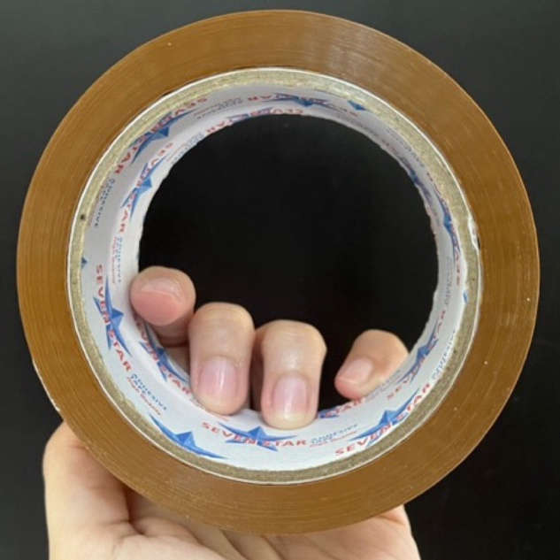 

CUCIGUDANG Lakban 2 inch Bening Coklat Surabaya 9 yard 2 inch