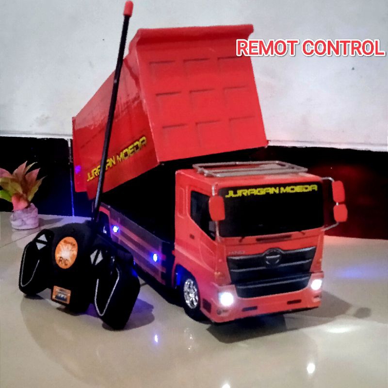 Mainan Truk oleng Remot Control RC mobil Remote control dump mainan anak