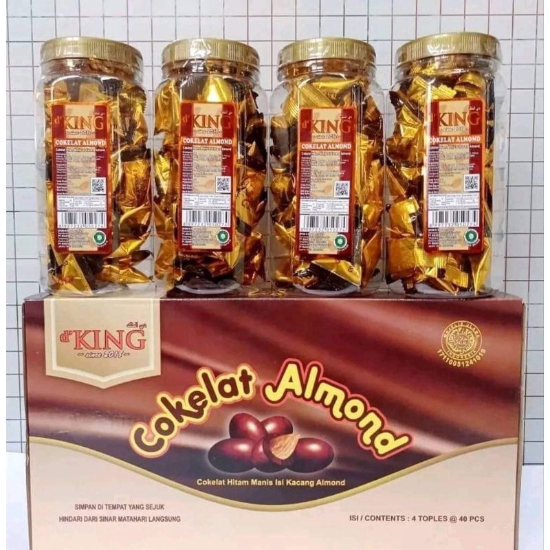 

SPONTAN AGS Coklat almond king Coklat Cemilan Coklat