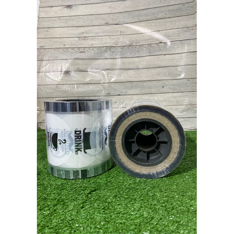 SHp2 PLASTIK CUP SEALER ISI 1000 PCS MOTIF KARTUN DAN POLOS / PLASTIK PENUTUP MINUMAN / PLASTIK LID