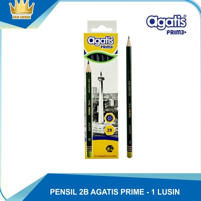 

Dijual Pensil 2B Agatis Prime 1 Lusin