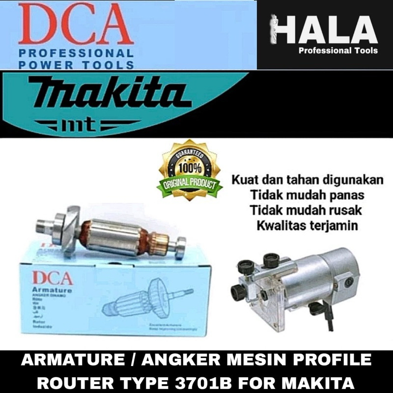 DCA - ARMATURE / ANGKER MESIN ROUTER PROFILE TYPE 3701B (ORIGINAL PART DCA)