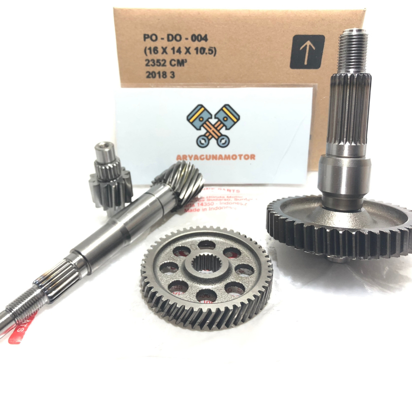 GEAR GARDAN GIR BOX RASIO SET ISI 4 BEAT K44 FI ESP K81 STARTER HALUS SCOOPY FI DONAT K93 STATER HAL