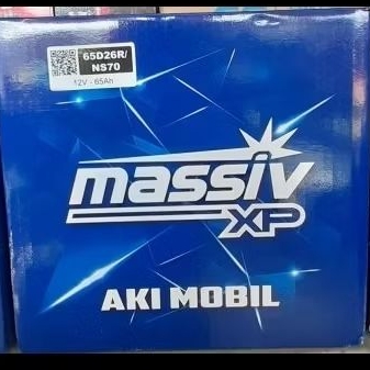 Aki Mobil type NS70 (65 Ah) Aki Basah Merk Massiv XP