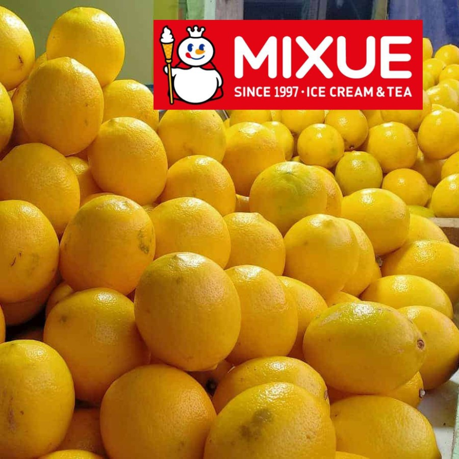 

Jeruk Lemon California Kalifornia 1 kg - KUNING Mixue