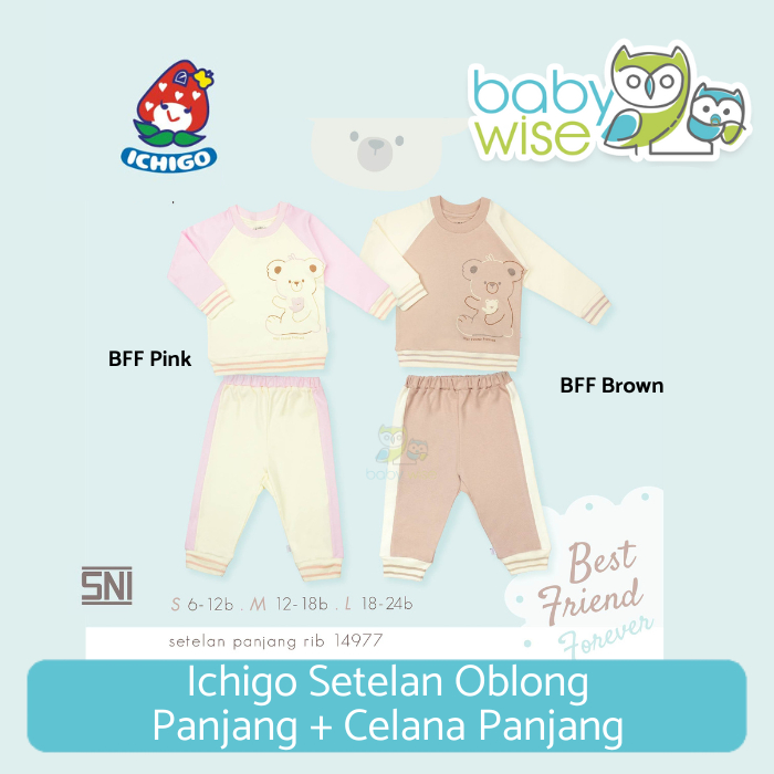 Ichigo Setelan Oblong Panjang + Celana Panjang