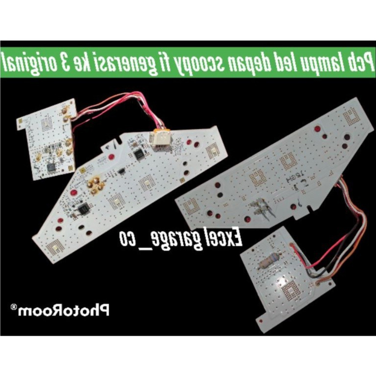 pcb lampu depan scoopy scopy scoopi scopi scupy fi esp 2017 2018 2019 k92 original